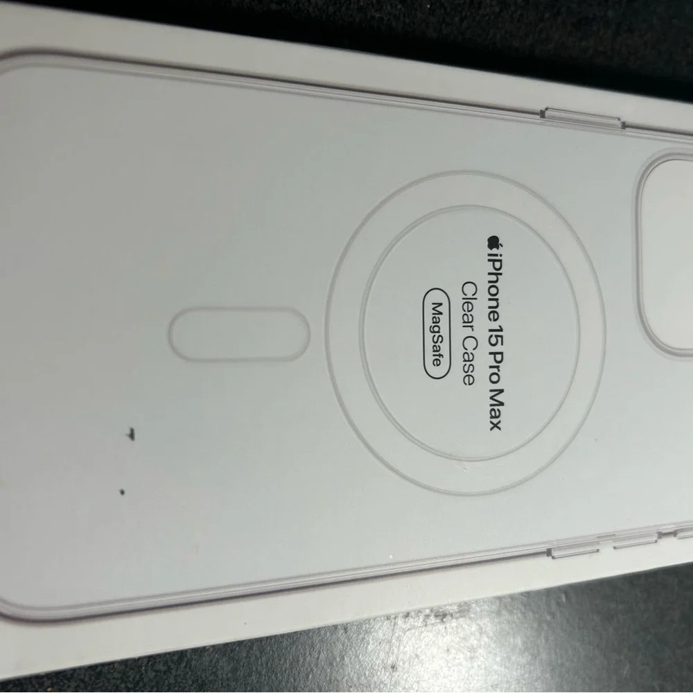 APPLE iPhone 15 Pro Max Clear Case
